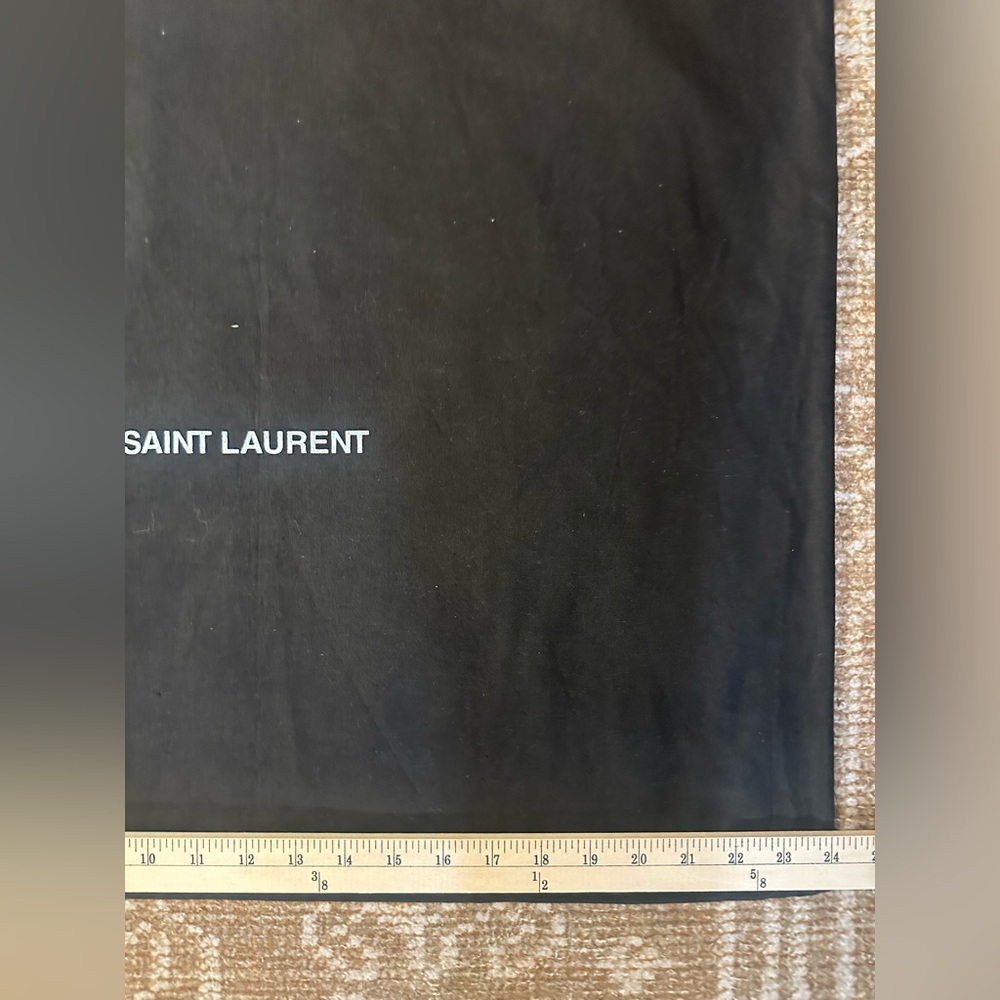 Saint Laurent Black Dust Cover 22 x 24 - Picture 2 of 4